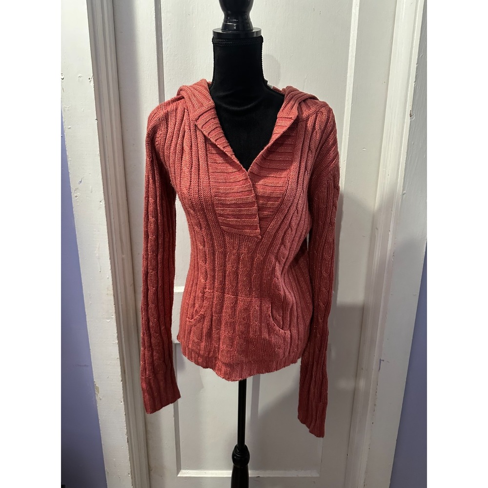 Duck Head Jeans Co Pink Sparkly Sweater in XL